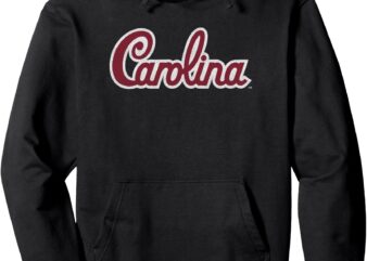 South Carolina Gamecocks Retro Cursive Black Licensed Pullover Hoodie