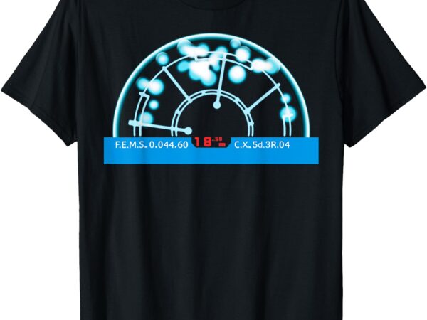 Space radar t-shirt