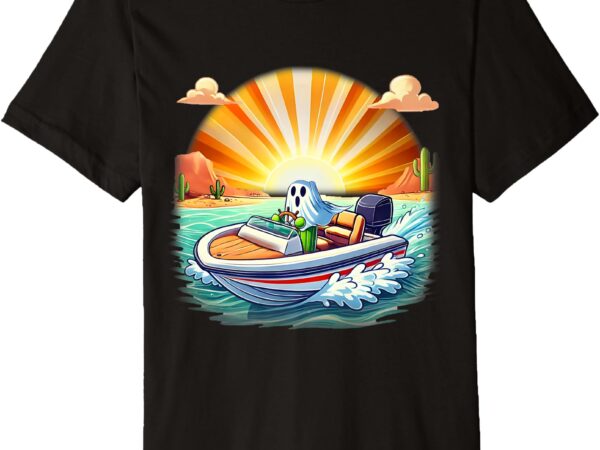 Spooked in the water premium t-shirt