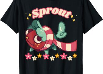 Sprout As Pet Dandy’s World Birthday Costume For Kids T-Shirt