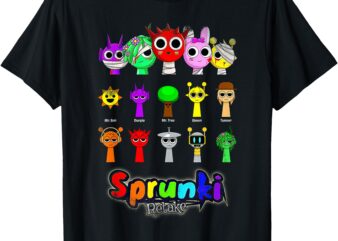 Sprunki Beats Team T-Shirt