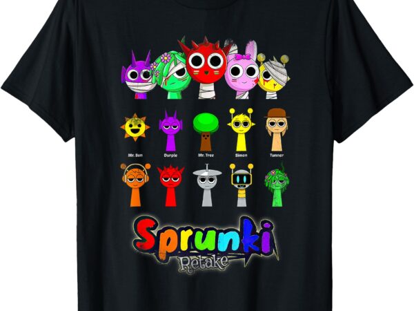 Sprunki beats team t-shirt