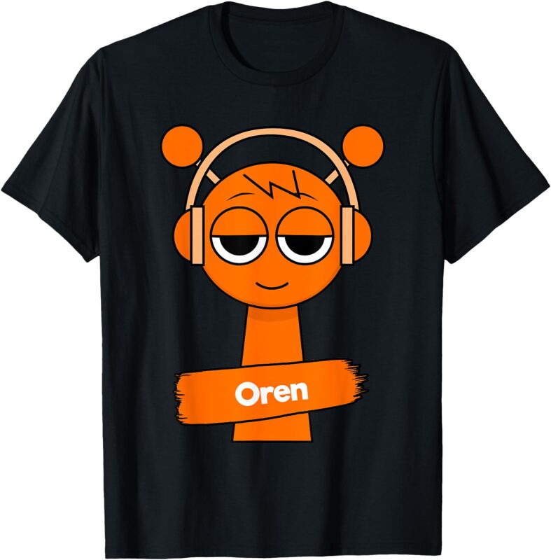 Sprunki Oren Orange T-Shirt