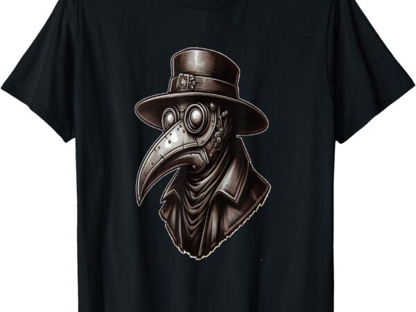 Steampunk plague doctor t-shirt