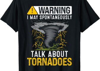 Storm Chaser Costume Tornado For Boys Meteorologist Tornado T-Shirt