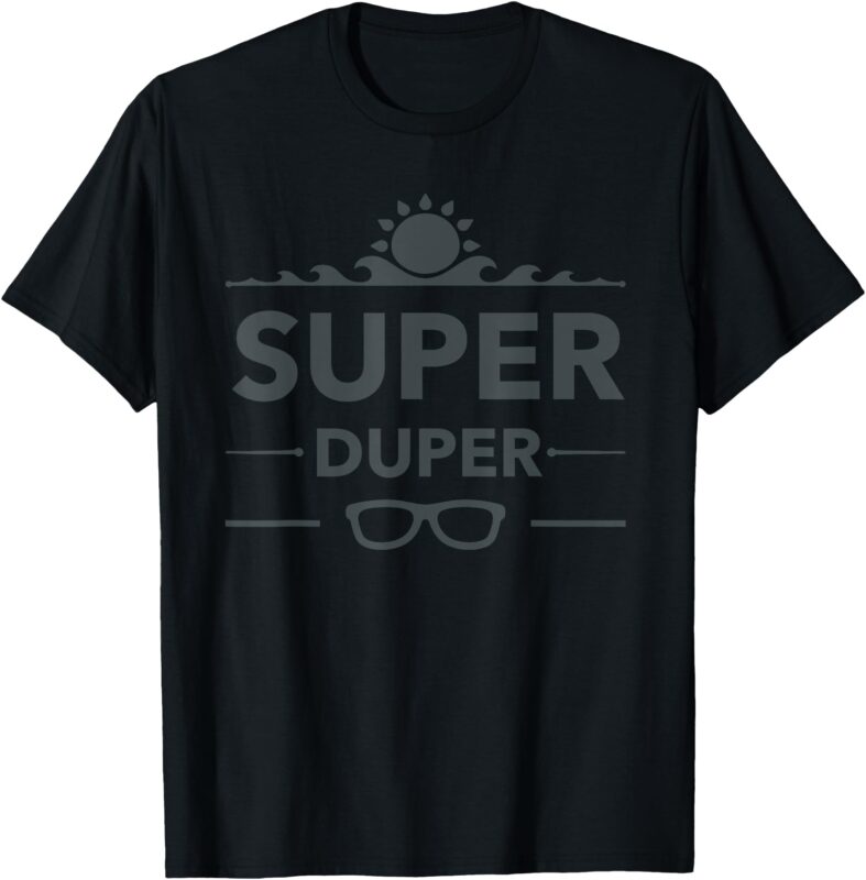 Super Duper Sun Waves Shades Tee Shirt