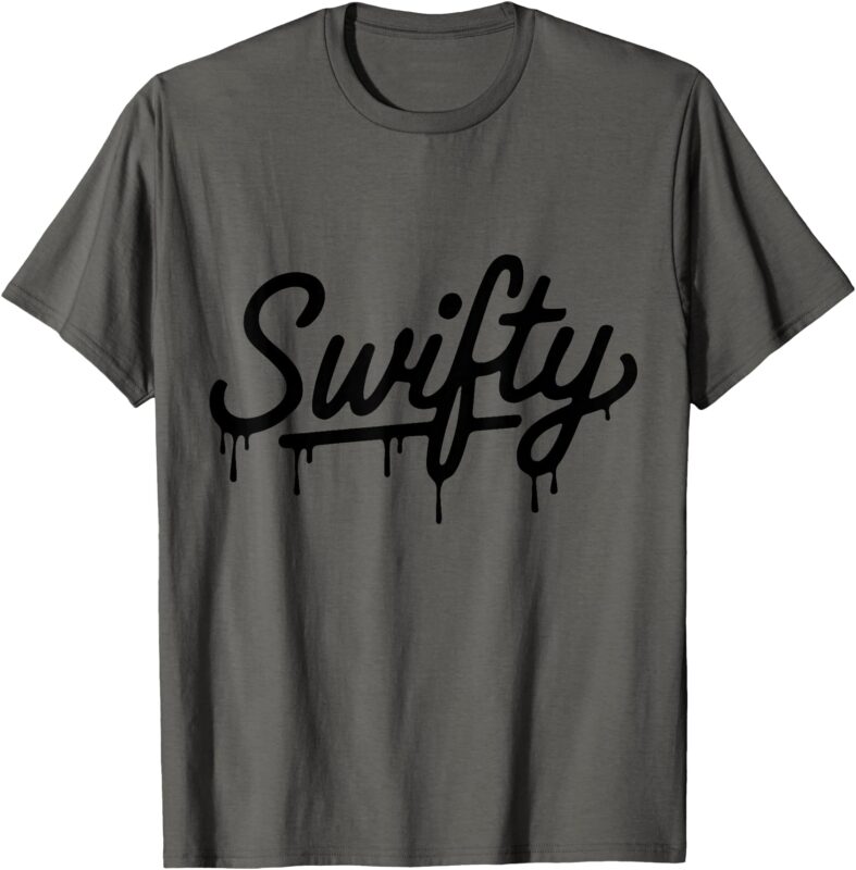 Swifty Fan Merch Youth First Name Taylor Teens Drip T-Shirt