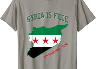 Syria is Free, join the freedom march, celebrate Syria T-Shirt