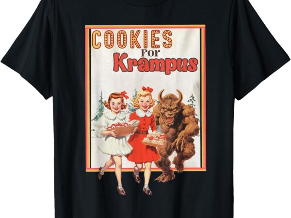 Cookie for krampus christmas t-shirt