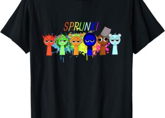 Sprunki Beats Funny Sprunki Game T-Shirt T-Shirt