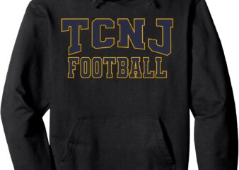 TCNJ Football Apparel Sports Fan Pullover Hoodie