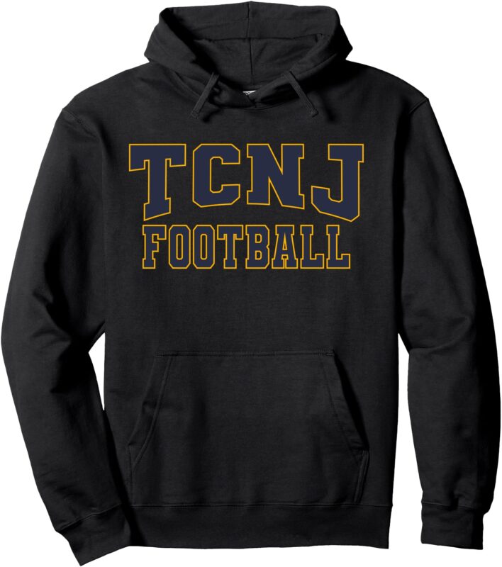 TCNJ Football Apparel Sports Fan Pullover Hoodie