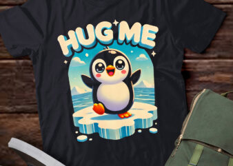 TD24-Cute Penguin Hug Me T-Shirt