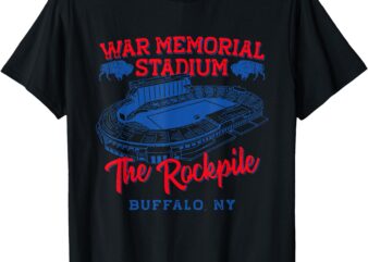 THE ROCKPILE Buffalo New York War Memorial Stadium NY T-Shirt