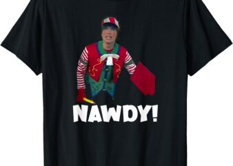 _Tally The Elf NAWDY!_ Innocent Funny Christmas Holiday T-Shirt