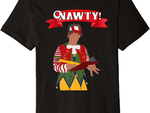 _tally the elf nawty!_ innocent funny christmas holiday premium t-shirt