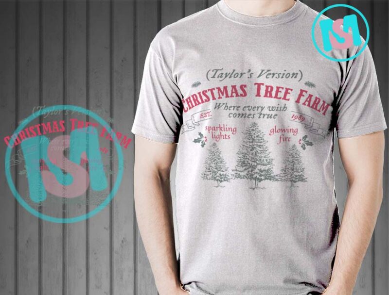 Taylor’s Version Christmas Tree Farm SVG, Merry Christmas SVG