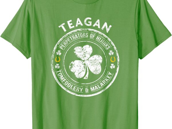 Teagan irish family name t-shirt