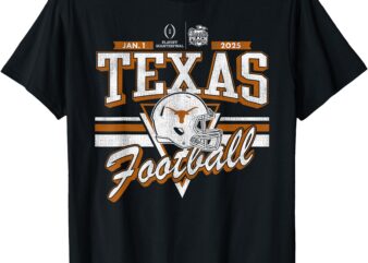 Texas Longhorns Peach Bowl CFP 2024-2025 Vintage T-Shirt