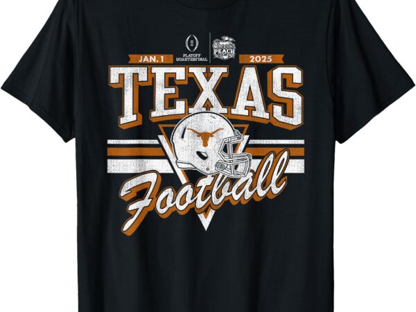 Texas longhorns peach bowl cfp 2024-2025 vintage t-shirt