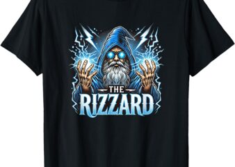 The RIZZARD Funny Rizz Meme Wizard T-Shirt