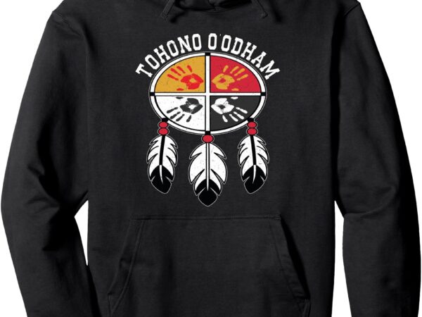 Tohono o’odham people native american medicine wheel pullover hoodie t shirt designs for sale