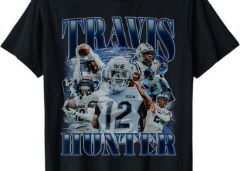 Travis Hunter Design 90s Graphic Funny T-Shirt