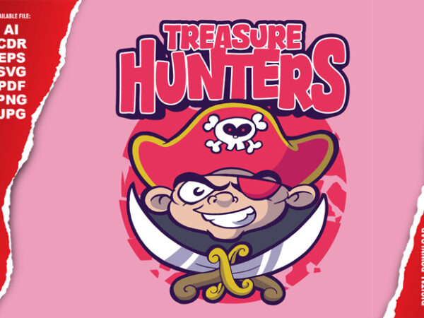 Treasure hunters t shirt designs for sale