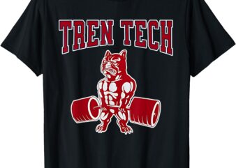 Tren Tech Gym bodybuilding T-Shirt