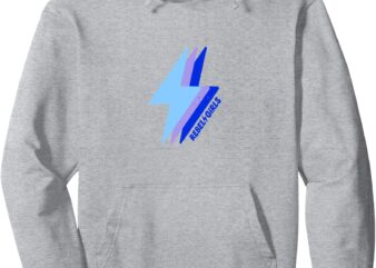 Triple Lightning Bolt Pullover Hoodie