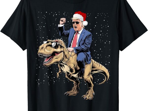 Trump christmas shirt xmas t rex funny trump dinosaur t-shirt