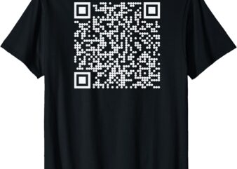 Trump Dance QR Funny 45 47 President Dance Code (on Back) T-Shirt