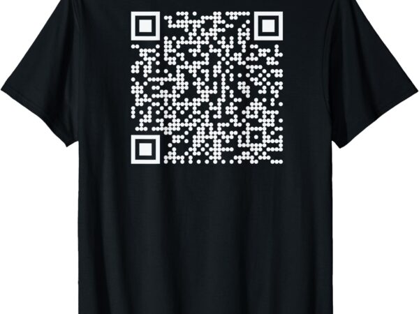 Trump dance qr funny 45 47 president dance code (on back) t-shirt