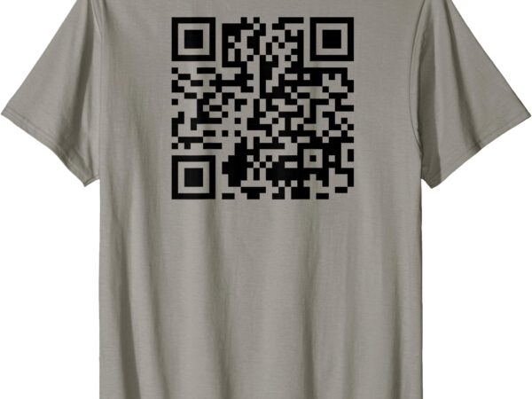 Trump dance troll qr funny president trump dance code back t-shirt