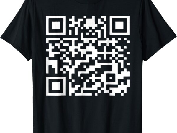 Trump dance troll qr funny president trump dance code t-shirt