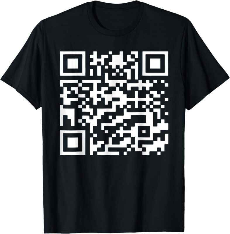 Trump Dance Troll QR Funny President Trump Dance Code T-Shirt