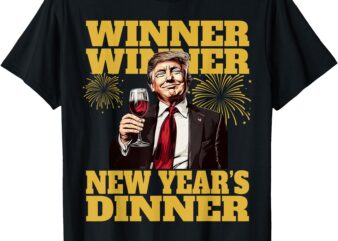 Trump New Year’s Dinner 2025, Christmas New Year Trump 2025 T-Shirt