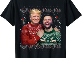 Trump Vance Brothers Funny Ugly Christmas Xmas Sweater Trump T-Shirt