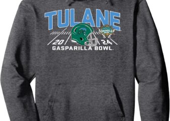 Tulane Green Wave Gasparilla Bowl 2024 Football Pullover Hoodie