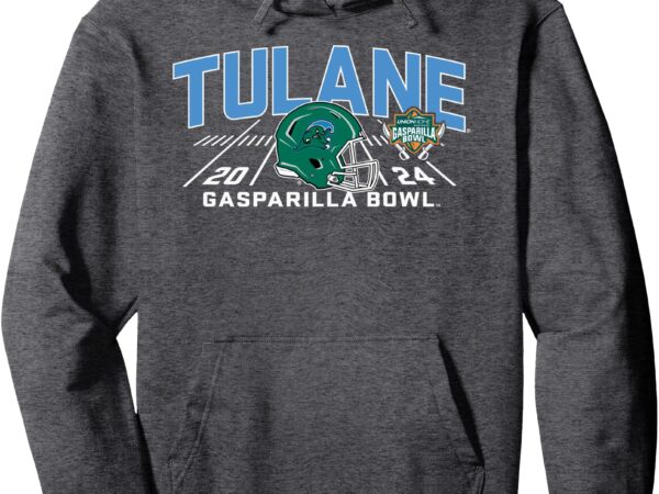 Tulane green wave gasparilla bowl 2024 football pullover hoodie t shirt designs for sale