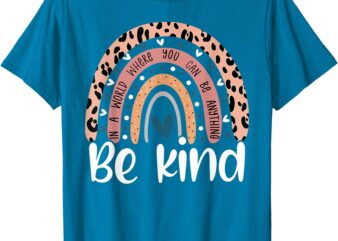 Unity Day Orange Anti Bullying Leopard Women Kids Girls T-Shirt