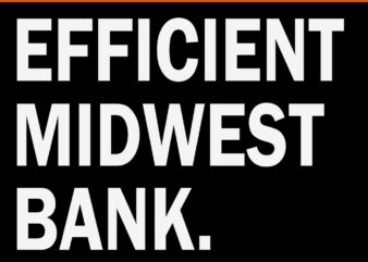 Efficient Midwest Bank SVG