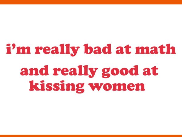 I’m really bad at math and really good at kissing women svg t shirt design for sale