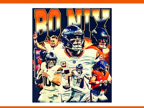 Bo graphic custom nix vintage denver png