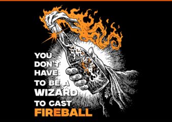 You Don’t Need To Be A Wizard To Cast A Fireball PNG