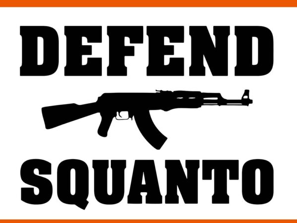 Defend squanto svg t shirt vector illustration