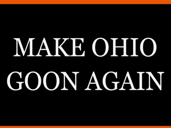 Make ohio goon again svg t shirt designs for sale