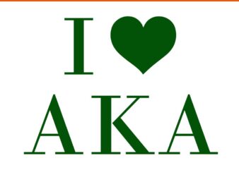 Show Your Aka Love Alpha Kappa Alpha SVG, I Love Alpha Kappa SVG