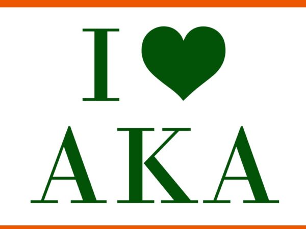 Show your aka love alpha kappa alpha svg, i love alpha kappa svg t shirt template vector