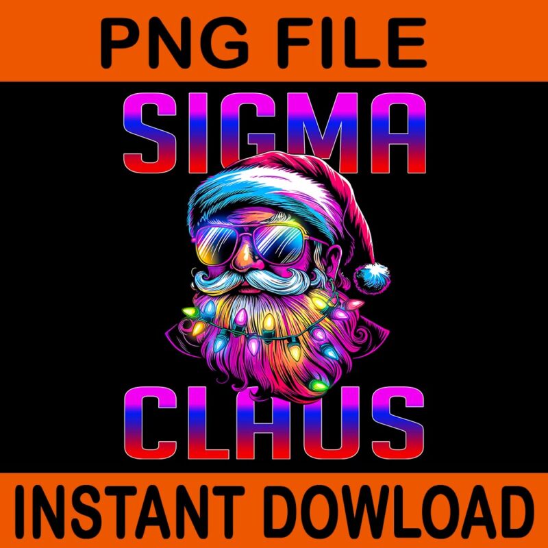 Sigma Claus Santa PNG, Sigma Claus Christmas PNG, Skibidi Rizzmas PNG, Skibidi Rizzmas Santa PNG